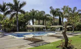 Majestuosa villa andaluza de lujo en venta, en una parcela grande, en un exclusivo resort de golf con impresionantes vistas al mar – Benahavis – Marbella 15035 