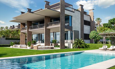 Se venden nuevas villas de lujo contemporáneas estilo mansión, a poca distancia de Puerto Banús - Marbella 29468
