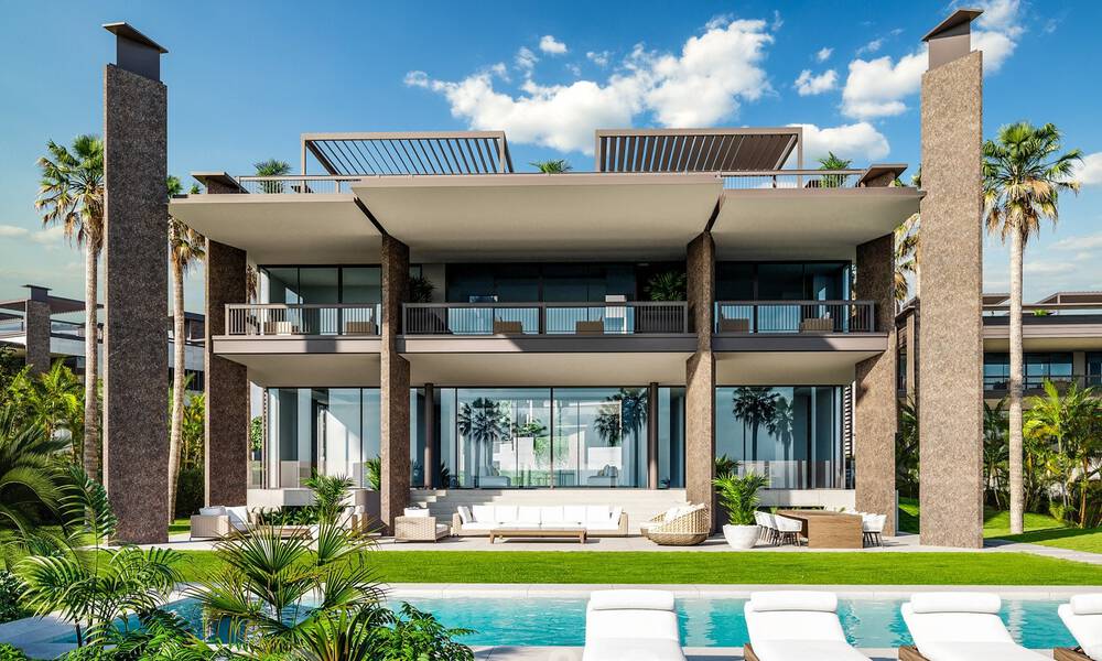 Se venden nuevas villas de lujo contemporáneas estilo mansión, a poca distancia de Puerto Banús - Marbella 29469