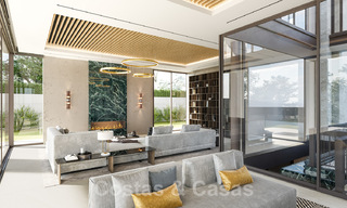 Se venden nuevas villas de lujo contemporáneas estilo mansión, a poca distancia de Puerto Banús - Marbella 29475 
