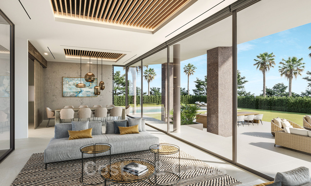 Se venden nuevas villas de lujo contemporáneas estilo mansión, a poca distancia de Puerto Banús - Marbella 29476