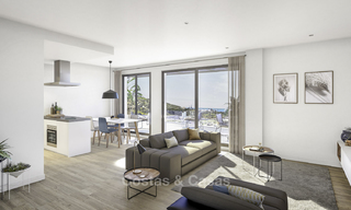 Nuevos, modernos apartamentos con vistas al mar en venta, a poca distancia de la playa y de todas las comodidades - Estepona 15373 