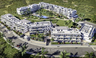 Nuevos, modernos apartamentos con vistas al mar en venta, a poca distancia de la playa y de todas las comodidades - Estepona 15375 