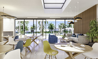 Nuevos apartamentos de lujo en primera línea de golf, con vistas al mar y al golf en venta en el este de Marbella 16760 