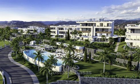Nuevos apartamentos de lujo en primera línea de golf, con vistas al mar y al golf en venta en el este de Marbella 16762
