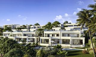 Nuevos apartamentos de lujo en primera línea de golf, con vistas al mar y al golf en venta en el este de Marbella 16778 