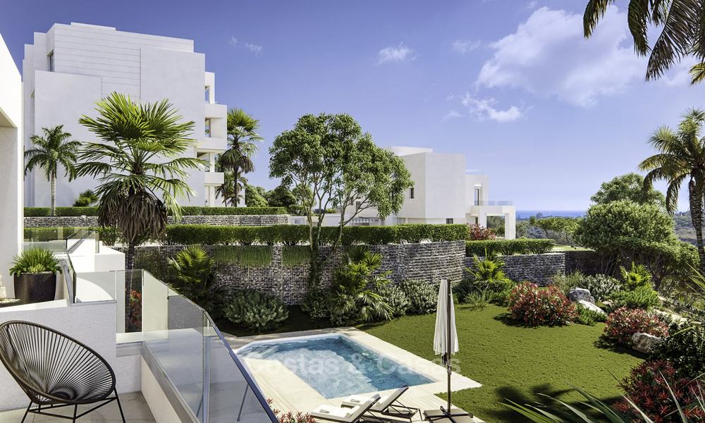 Nuevos apartamentos de lujo en primera línea de golf, con vistas al mar y al golf en venta en el este de Marbella 16779