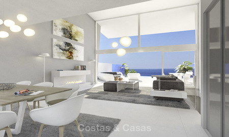 Se venden villas de lujo con mucho estilo y vistas panorámicas al mar, Benalmádena, Costa del Sol 16719