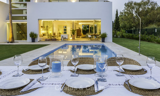 Lujosa villa moderna y nueva en venta, a poca distancia de la playa, Estepona Este 16639 