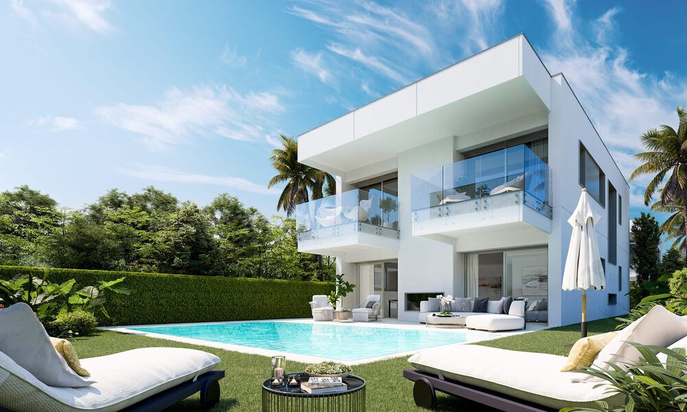 Se venden nuevas y modernas villa a poca distancia de la playa en Puerto Banús, Marbella. ÚLTIMA VILLA! 36564