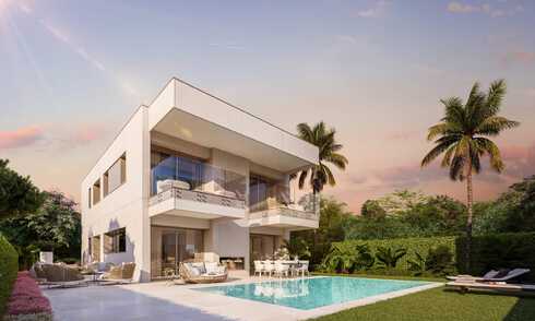 Se venden nuevas y modernas villa a poca distancia de la playa en Puerto Banús, Marbella. ÚLTIMA VILLA! 36566