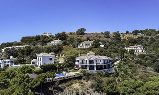 Villa de lujo con encanto rústica-moderna en venta, con fantásticas vistas, en una preciosa finca en Benahavis - Marbella 16090 