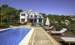 Villa de lujo con encanto rústica-moderna en venta, con fantásticas vistas, en una preciosa finca en Benahavis - Marbella 16130 