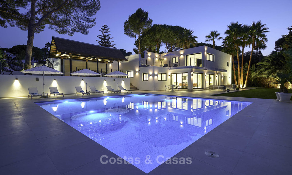 Villa de lujo en venta en el Valle del Golf, lista para ser habitada, Nueva Andalucia, Marbella. Precio reducido. 16186