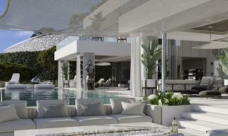 Excepcional villa de lujo vanguardista con impresionantes vistas al mar en venta, Benahavis - Marbella 16377 