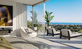 Excepcional villa de lujo vanguardista con impresionantes vistas al mar en venta, Benahavis - Marbella 20719 