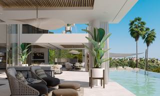 Excepcional villa de lujo vanguardista con impresionantes vistas al mar en venta, Benahavis - Marbella 20729 