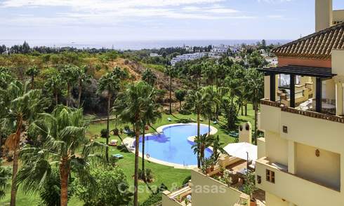 Enorme ático dúplex de lujo con vistas al mar y a la montaña de La Concha en venta, Milla de Oro - Marbella 16562