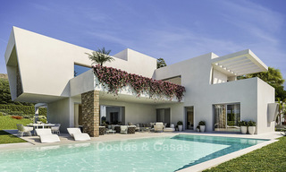 Nueva y exclusiva villa de lujo en venta en el Triángulo de Oro de Marbella 16807 