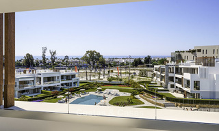 Atractivos y modernos apartamentos a la venta, a poca distancia de la playa y de los servicios, entre Estepona y Marbella 17369 