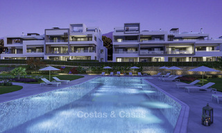 Atractivos y modernos apartamentos a la venta, a poca distancia de la playa y de los servicios, entre Estepona y Marbella 17371 