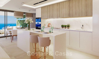 Innovadores apartamentos de lujo contemporáneos en venta en un impresionante nuevo complejo frente a la playa en Málaga 20401 