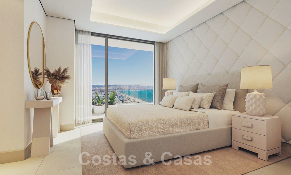 Innovadores apartamentos de lujo contemporáneos en venta en un impresionante nuevo complejo frente a la playa en Málaga 20404