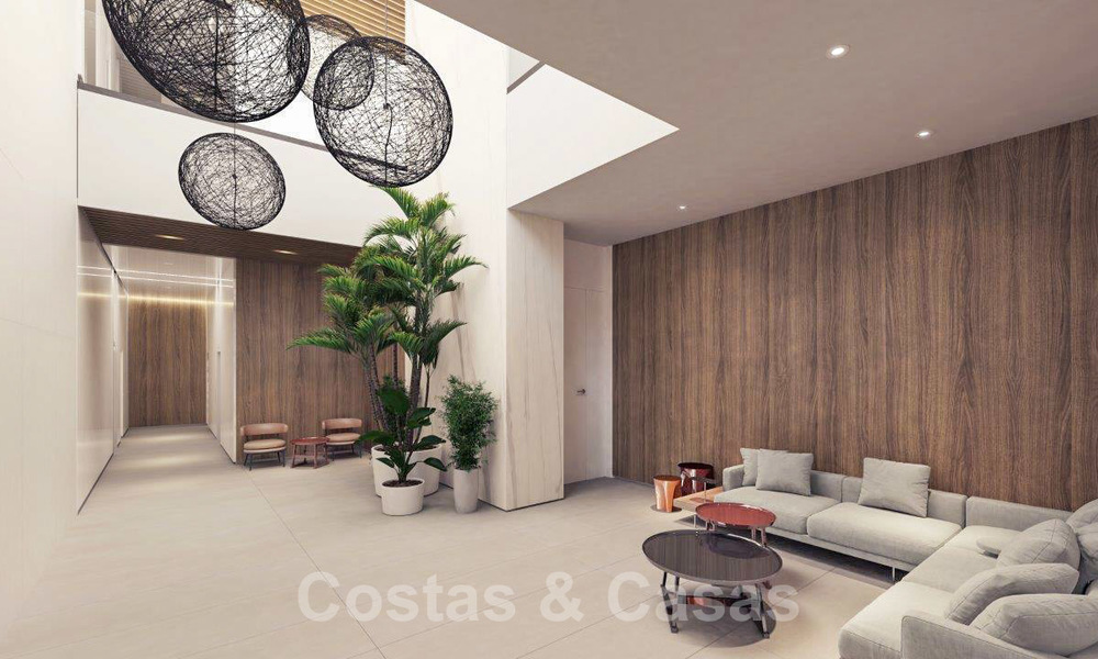 Innovadores apartamentos de lujo contemporáneos en venta en un impresionante nuevo complejo frente a la playa en Málaga 20408