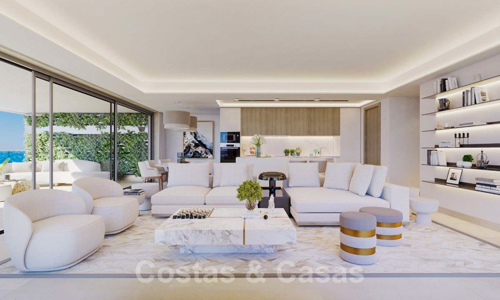 Innovadores apartamentos de lujo contemporáneos en venta en un impresionante nuevo complejo frente a la playa en Málaga 20411