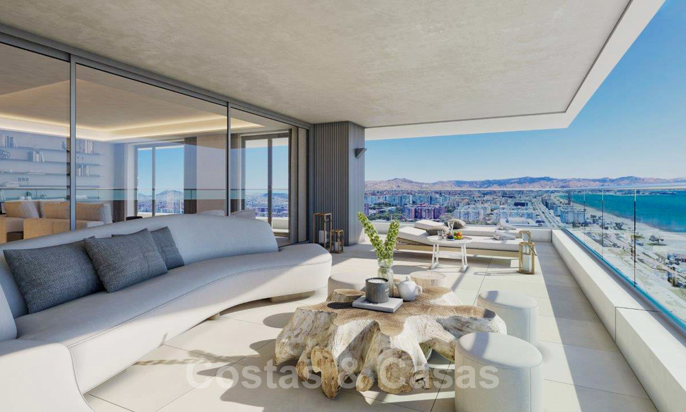 Innovadores apartamentos de lujo contemporáneos en venta en un impresionante nuevo complejo frente a la playa en Málaga 20415