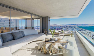 Innovadores apartamentos de lujo contemporáneos en venta en un impresionante nuevo complejo frente a la playa en Málaga 20415 