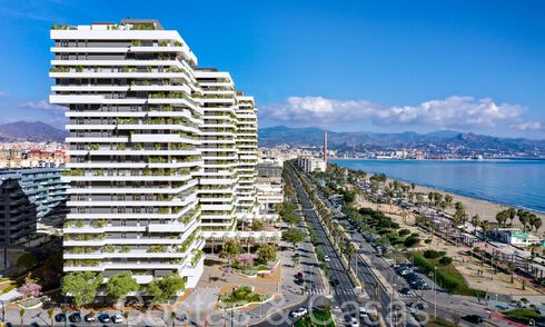 Innovadores apartamentos de lujo contemporáneos en venta en un impresionante nuevo complejo frente a la playa en Málaga 64067