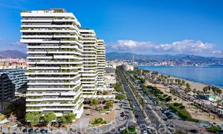 Innovadores apartamentos de lujo contemporáneos en venta en un impresionante nuevo complejo frente a la playa en Málaga 64067 