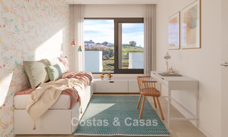 Atractivas nuevas villas adosadas a la venta en el Triángulo de Oro, Estepona Este 802402 