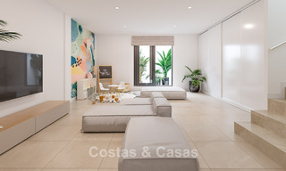 Atractivas nuevas villas adosadas a la venta en el Triángulo de Oro, Estepona Este 802403 