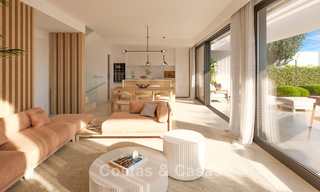 Atractivas nuevas villas adosadas a la venta en el Triángulo de Oro, Estepona Este 802406 