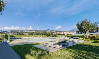 Atractivas nuevas villas adosadas a la venta en el Triángulo de Oro, Estepona Este 802411 