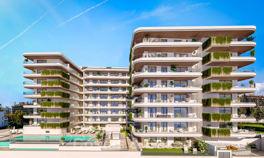 Impresionantes nuevos apartamentos de lujo en un exclusivo complejo en venta, a poca distancia de la playa, en el centro de Fuengirola, Costa del Sol 40231