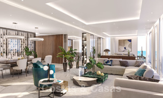 Exclusivo, apartamentos y áticos modernos de superlujo a la venta en la Milla de Oro, Marbella 28198 