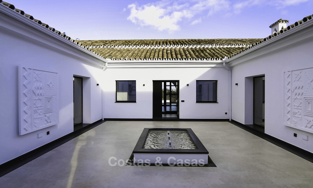 Villa rústica completamente renovada en venta en la Nueva Milla de Oro entre Marbella y Estepona 19107