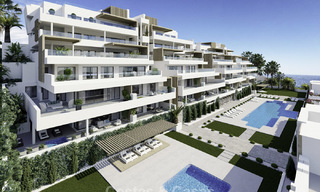 Nuevos y modernos apartamentos personalizables en venta, a poca distancia de la playa, Estepona 19152 