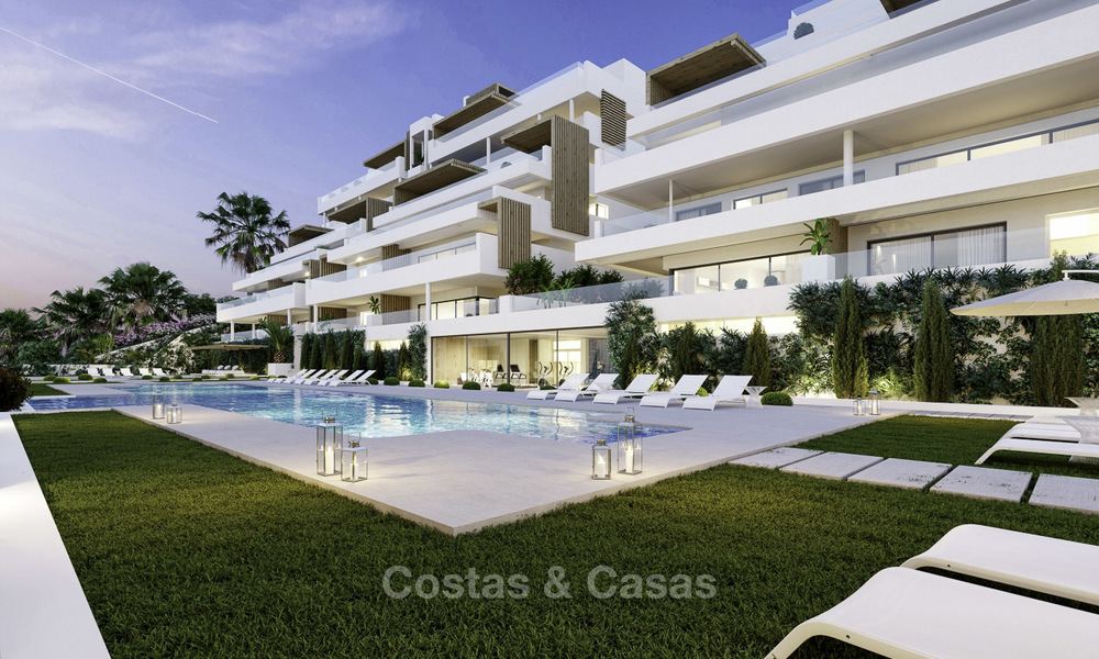 Nuevos y modernos apartamentos personalizables en venta, a poca distancia de la playa, Estepona 19156