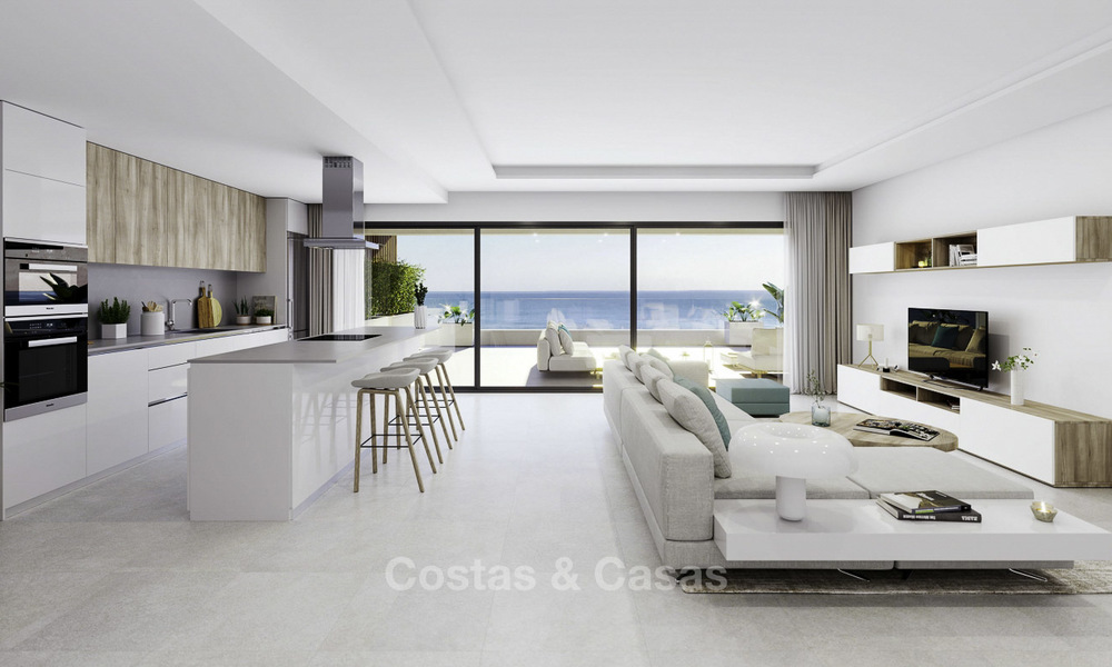 Nuevos y modernos apartamentos personalizables en venta, a poca distancia de la playa, Estepona 19159