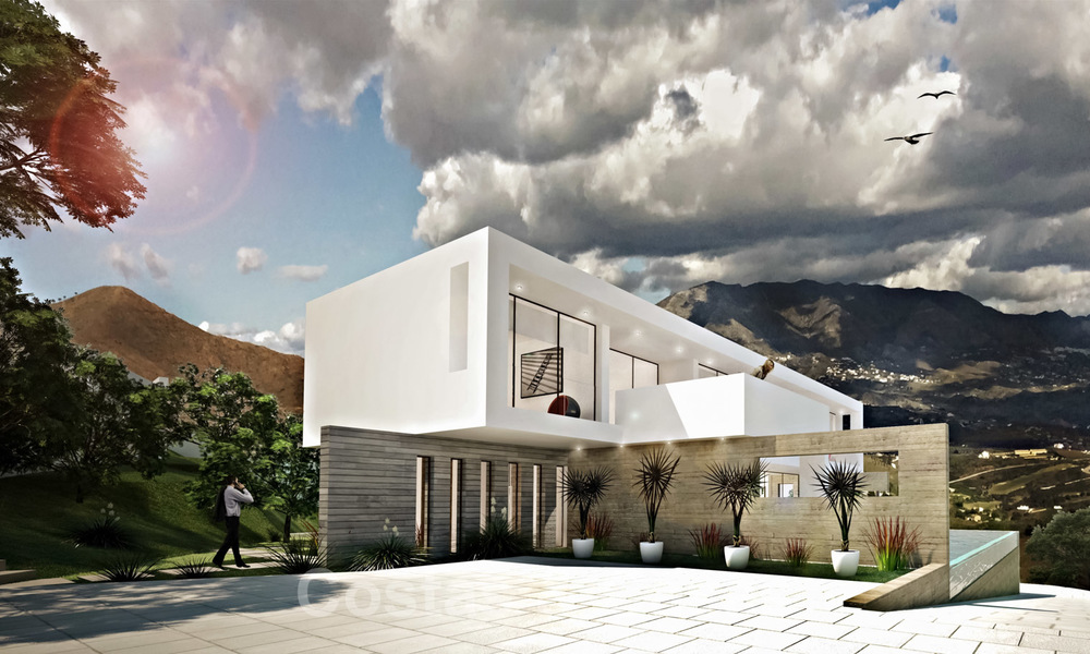 Villa de lujo contemporáneo de nueva construcción con vistas panorámicas al mar en venta, Marbella Este 19887