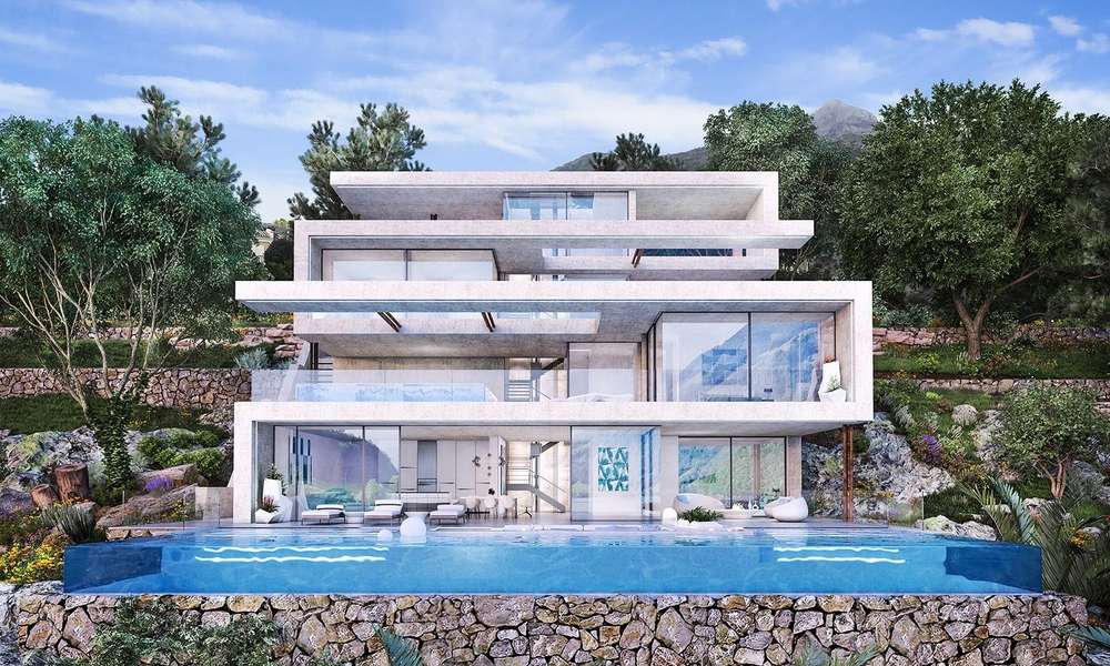 Nueva villa contemporánea con orientación sur en venta en una exclusiva urbanización de Istán, Marbella 19946