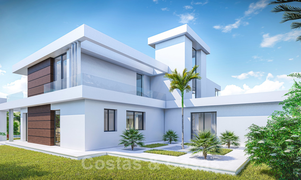 Moderna villa sobre plano en una exclusiva zona residencial en venta, Marbella Este 19960