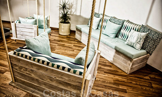 Hermoso apartamento con gran terraza y bonitas vistas al mar a la venta en un exclusivo complejo de lujo en Nueva Andalucía 20525 
