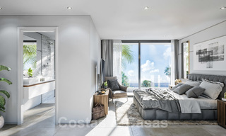 Se vende una moderna villa de lujo contemporáneo con vistas al mar, a poca distancia de la playa en Estepona 20682 