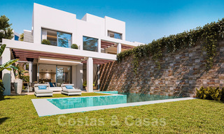 Se venden nuevas y modernas villas adosadas con impresionantes vistas al mar, en Marbella Este 20563 
