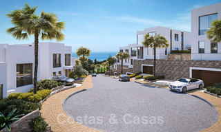 Se venden nuevas y modernas villas adosadas con impresionantes vistas al mar, en Marbella Este 20566 